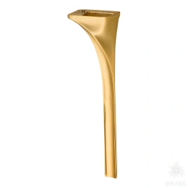 Brass Опора мебельная 2399 0270 Gold CRUZ ELIT глянцевое золото 270 мм