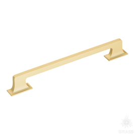 Brass Ручка скоба 967192 PC35 матовое золото 192 мм