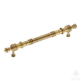 Brass Ручка скоба 25149-013-16-224 латунь состаренная латунь 224 мм