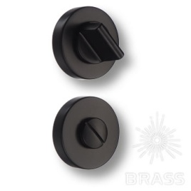 Brass Накладка с поворотной кнопкой RO12W6 AL6 ROSET чёрный