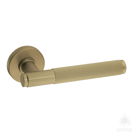 Brass Ручка дверная HA219LRO12 GB NEPTUN-L матовая латунь
