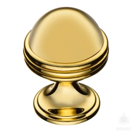 Brass Ручка кнопка 29-Gold глянцевое золото