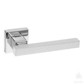 Brass Ручка дверная HA220LRO11 CR TRONE-L глянцевый хром
