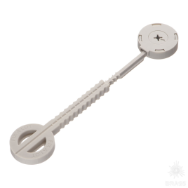 BRASS 11.04.470-0 Стяжка FIX-A-LOT для тонких панелей, пластик