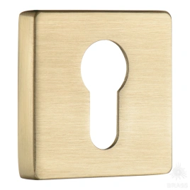 Brass Накладка с цилиндрическим отверстием для ключа RO11Y BB ROSET матовое золото