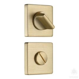 Brass Накладка с поворотной кнопкой RO11W6 BB ROSET матовое золото