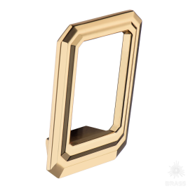 Brass Крючок мебельный однорожковый 7101 020MP11 глянцевое золото