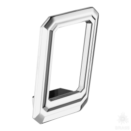 Brass Крючок мебельный однорожковый 7101 020MP02 глянцевый хром