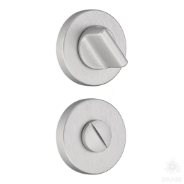 Brass Накладка с поворотной кнопкой RO12W6 ELX10 ROSET брашированный алюминий