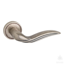 Brass Ручка дверная HA130RO14 OSM ELARA старое серебро