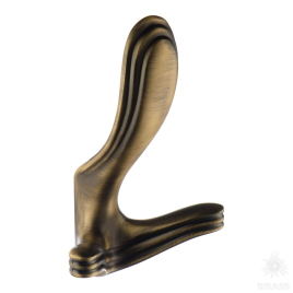 Brass Крючок мебельный трёхрожковый 2035 0086 ABM состаренная латунь
