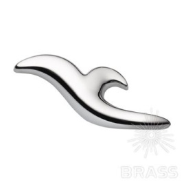 Brass Ручка кнопка 313032MP02R глянцевый хром