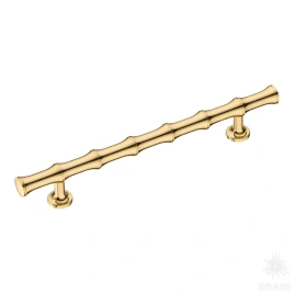 Brass Ручка скоба 9244 0160 GL-GL глянцевое золото 160 мм