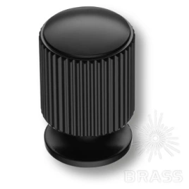 Brass Ручка кнопка 1464 0020 AL6 черный