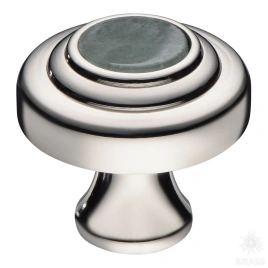 Brass Ручка кнопка 07842-080-T01 глянцевый никель