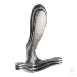 Brass Крючок мебельный трёхрожковый 2035 0086 OSM старое серебро