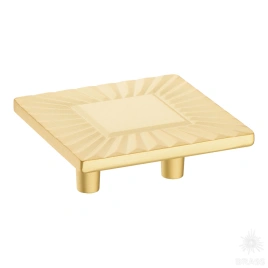 Brass Ручка кнопка 4205 032PC35 матовое золото 32 мм