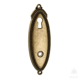 Brass Подложка для мебельных ручек с ключевиной 3771.PL.103.B.002 старая бронза