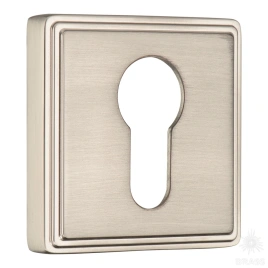 Brass Накладка с цилиндрическим отверстием для ключа RO17Y NBM ROSET матовый никель