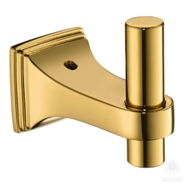 Brass Крючок мебельный 1000 001 GL глянцевое золото