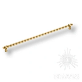 Brass Ручка рейлинг 4686 0416 GL-GL глянцевое золото 416 мм