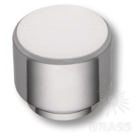 Brass Ручка кнопка 4237 002MP19 сатинированный хром