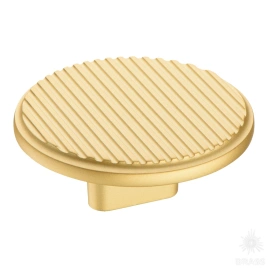 Brass Ручка кнопка 4197 016PC35 матовое золото 16 мм