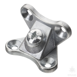 Brass 11.05.100-0 Угловая стяжка (фиксатор) «BUTTERFLY», цамак