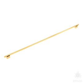 Brass Ручка скоба 2552-003-832 латунь глянцевое золото 832 мм