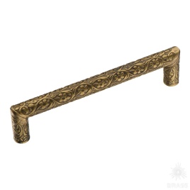 Brass Ручка скоба 2502-013-128 состаренная латунь 