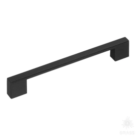 Brass Ручка скоба 1040-160-Brushed Matt Black брашированный черный 160 мм