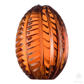 Brass 9950 Ручка "Яйцо" Хрусталь, дизайн "Колос", серия "Вдохновлённые Россией", Янтарь