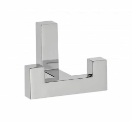 Крючок мебельный CM590Z.002CP двухрожковый хром