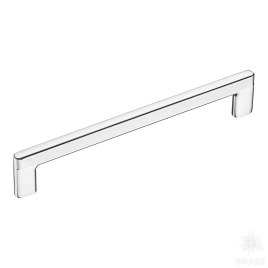 Brass Ручка скоба 393-160-Chrome глянцевый хром 160 мм