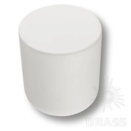 Brass Ручка кнопка 8161-292 белый