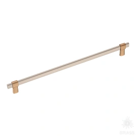 Brass Ручка рейлинг 771-320-Light Bronze-Brushed Nikel светлая медь/никель 320 мм