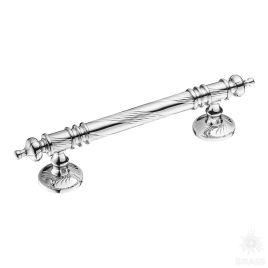 Brass Ручка дверная 10140-005-25-35 латунь, глянцевый хром