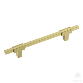 Brass Ручка рейлинг 778-128-Champagne Gold матовая латунь 128 мм