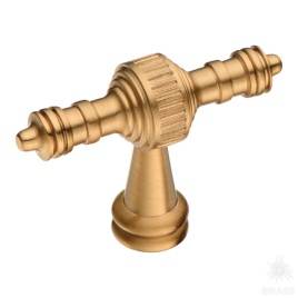 Brass Ручка кнопка 07149-007 сатинированное золото
