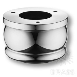 Brass Опора мебельная KAL-0006-0050-A01 глянцевый хром 50 мм