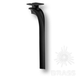 Brass Опора мебельная 2390 0400 Matt Black CRUZ чёрный 400 мм
