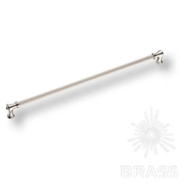 Brass Ручка скоба 4640 0448 PN-PN глянцевый никель 448 мм
