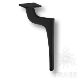 Brass Опора мебельная 1460 0250 Matt Black ZARIF 250 мм