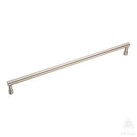 Brass Ручка дверная для стеклянной двери 1003-OS-006-20-CC58 комплект 2 шт, никель