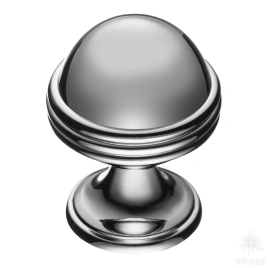 Brass Ручка кнопка 29-Chrome глянцевый хром