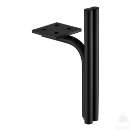 Brass Опора мебельная KAX-7002-0150-B13 черный