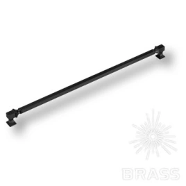 Brass Ручка скоба BU 015.480.09SQ черный 480 мм