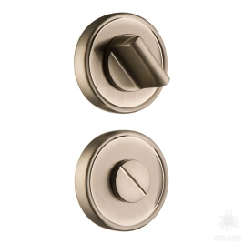 Brass Накладка с поворотной кнопкой RO14W6 NB ROSET никель