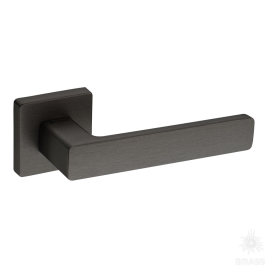 Brass Ручка дверная HA124RO11 ELX1 FOSIL брашированный графит