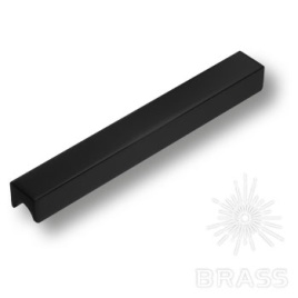 Brass Ручка профиль 1700 0160 AL6 чёрный 160 мм